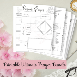 Printable Ultimate Prayer Bundle